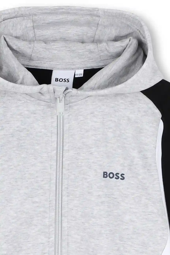 Αγορίστικα Παιδική μπλούζα BOSS J52322.114.150 γκρί