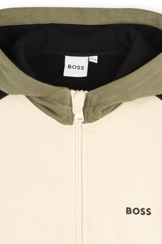 BOSS bluza dziecięca beżowy J52322.162.174