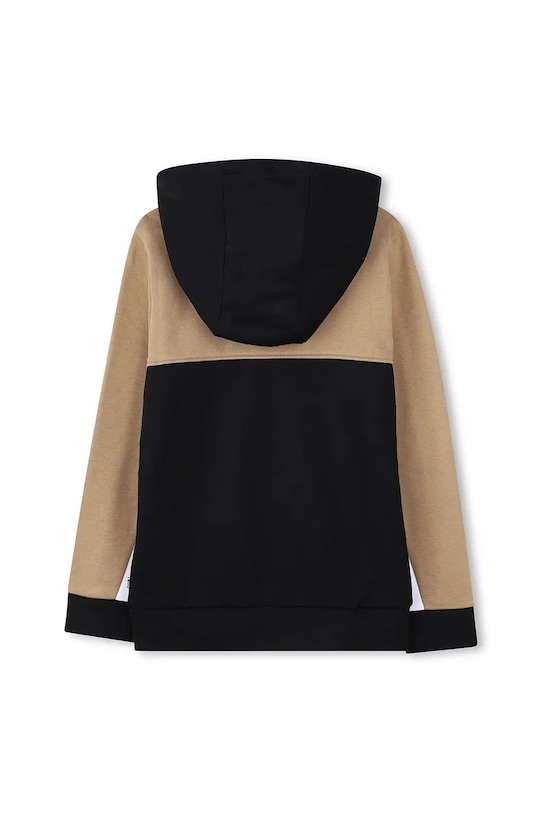 Detská mikina BOSS J52322.162.174 čierna AW25