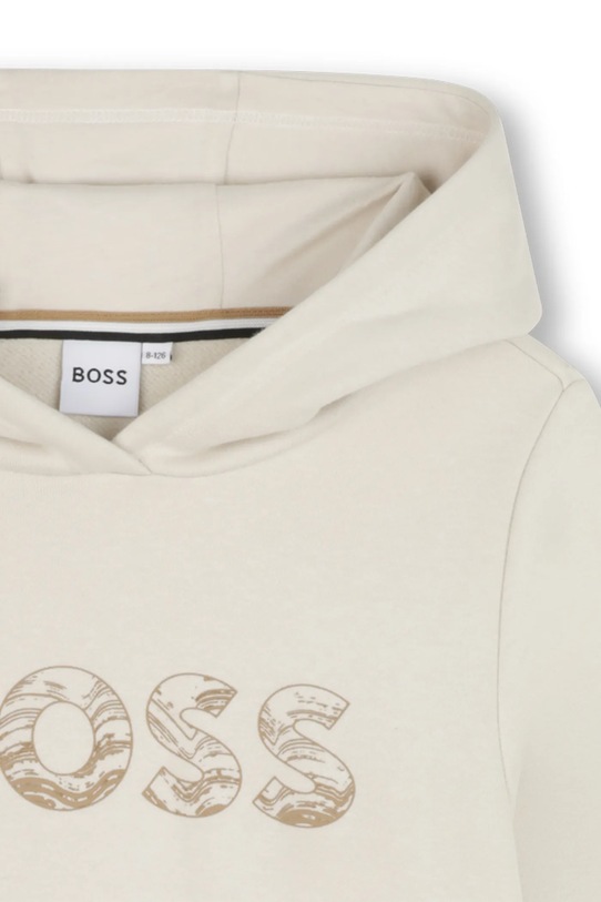 Chłopiec BOSS bluza dziecięca J52355.162.174 beżowy