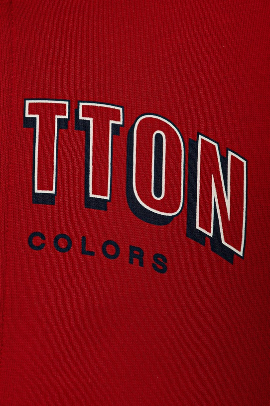Chłopiec United Colors of Benetton bluza bawełniana dziecięca 3J70G503X.P.seasonal czerwony