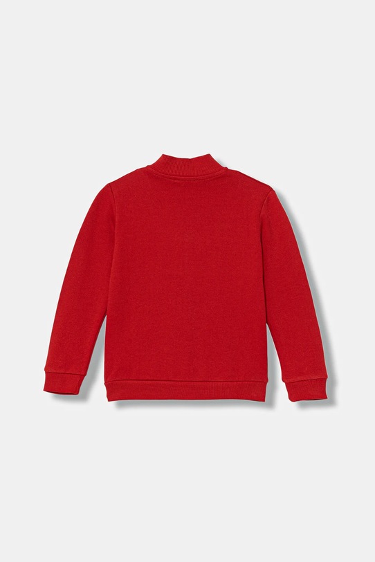 United Colors of Benetton bluza bawełniana dziecięca 3J70G503X.P.seasonal czerwony AW25