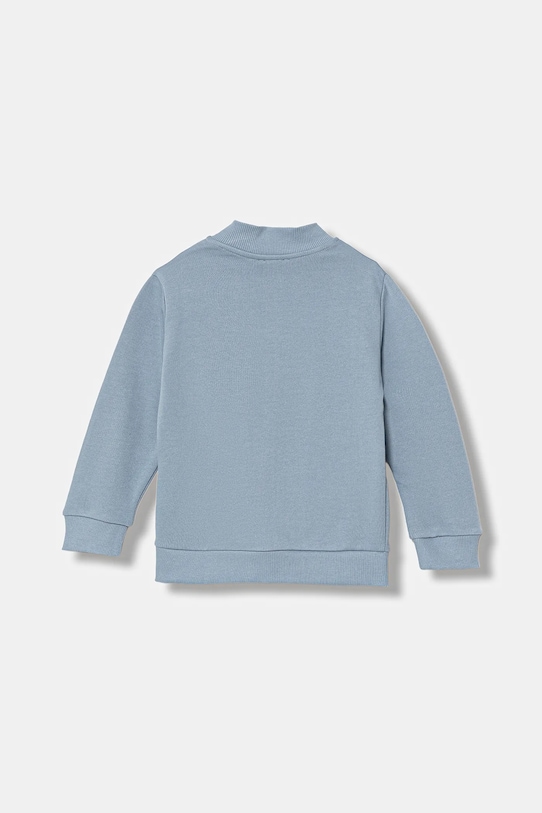 Детски памучен суичър United Colors of Benetton 3J70G503X.P.seasonal син AW25