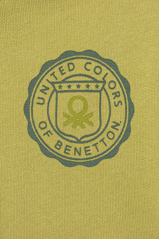 Chłopiec United Colors of Benetton bluza bawełniana dziecięca 3J70G503X.P.seasonal zielony