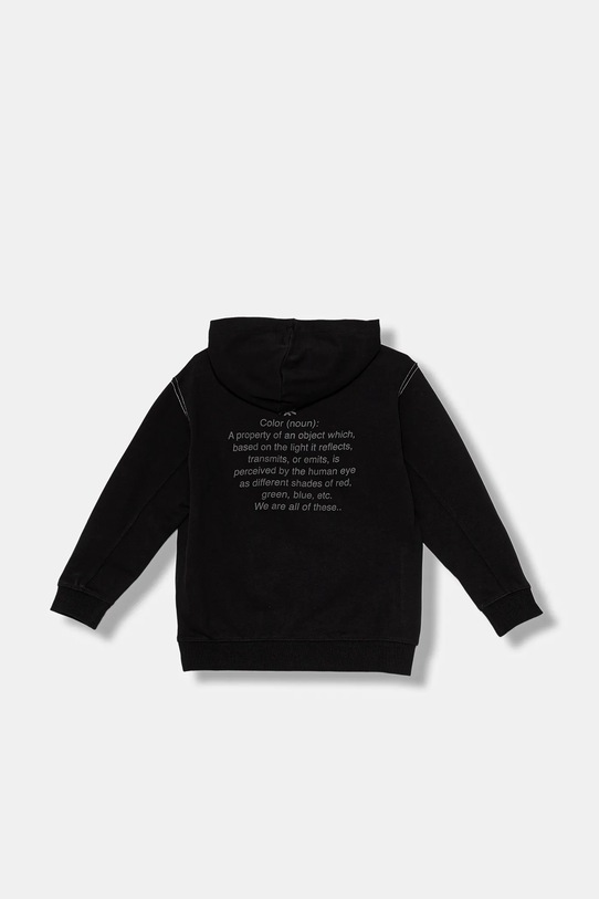 Παιδική μπλούζα United Colors of Benetton 3NBMC205A.G.seasonal μαύρο AW25