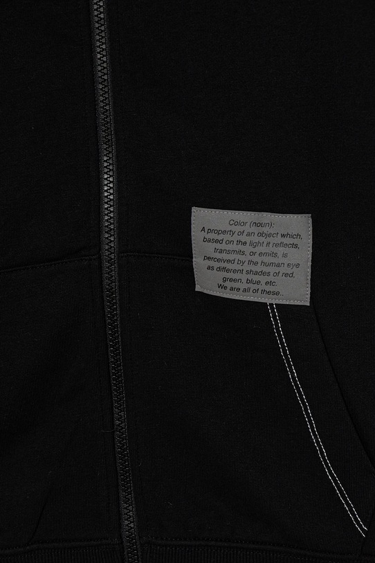 Chłopiec United Colors of Benetton bluza bawełniana dziecięca 3NBMC505H.G.seasonal czarny