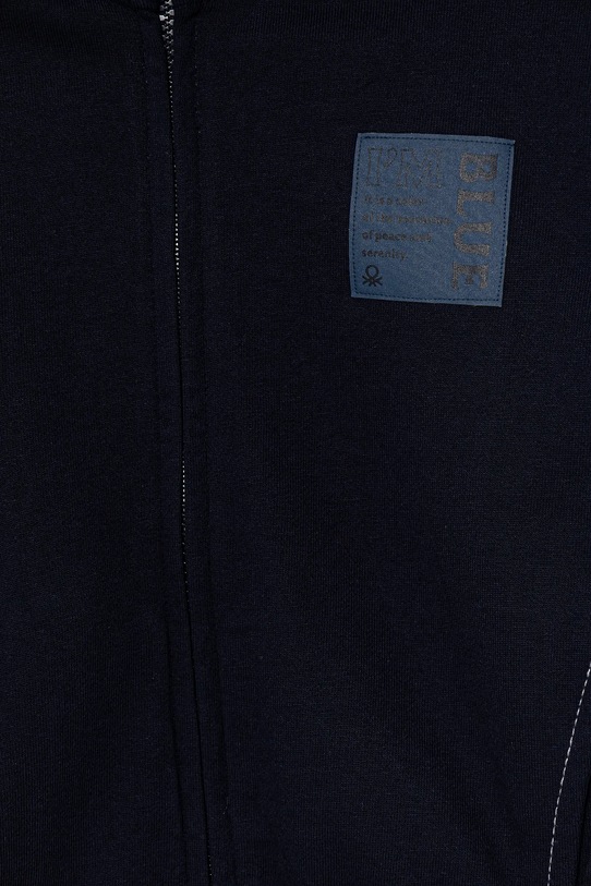 Chłopiec United Colors of Benetton bluza bawełniana dziecięca 3NBMG5042.P.seasonal granatowy