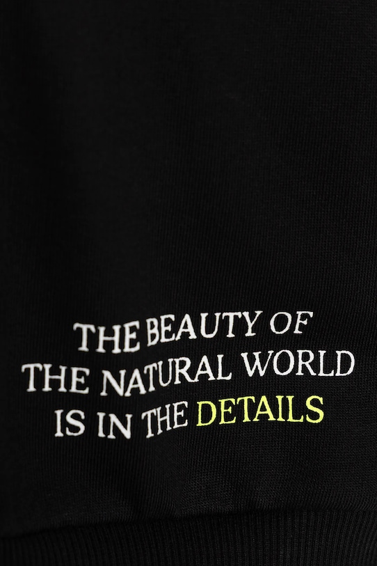 Chlapec Detská bavlnená mikina United Colors of Benetton 33NVC505A.G.seasonal čierna