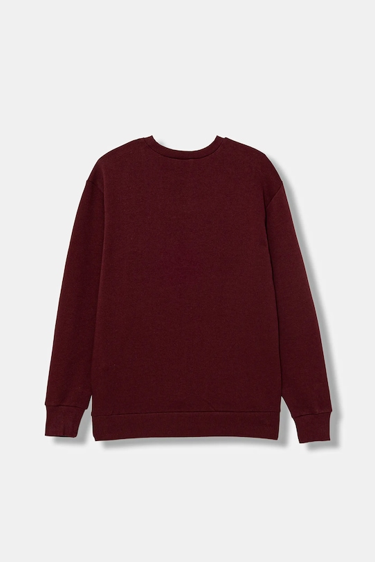 Дитяча бавовняна кофта United Colors of Benetton 3J68C10PZ.G.seasonal бордо AW25