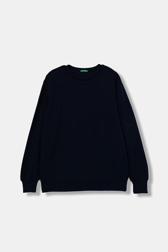 Дитяча бавовняна кофта United Colors of Benetton 3J68C10QK.G.seasonal темно-синій AW25
