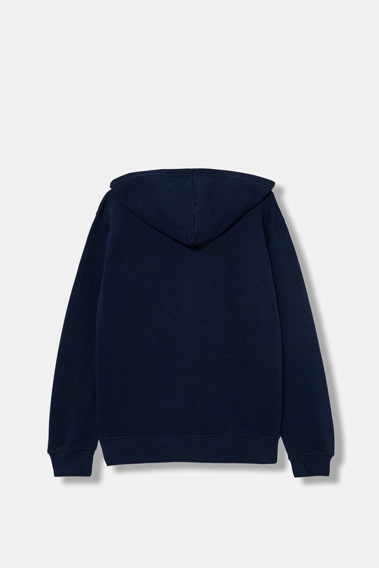 United Colors of Benetton hanorac de bumbac pentru copii 3J68C203N.G.reproposed bleumarin AW25
