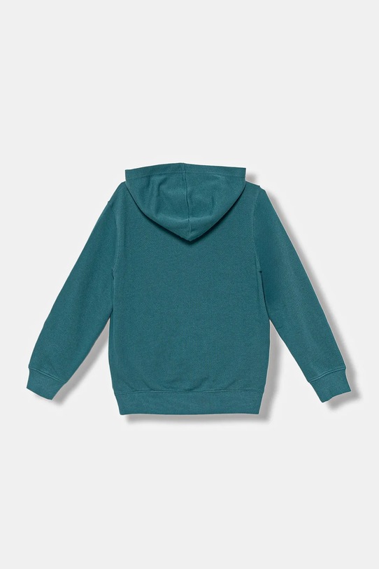 Dětská bavlněná mikina United Colors of Benetton 3J68C204V.G.seasonal tyrkysová AW25