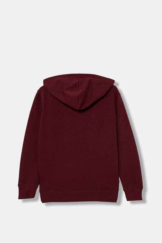 Dětská bavlněná mikina United Colors of Benetton 3J68C204V.G.seasonal burgundské AW25