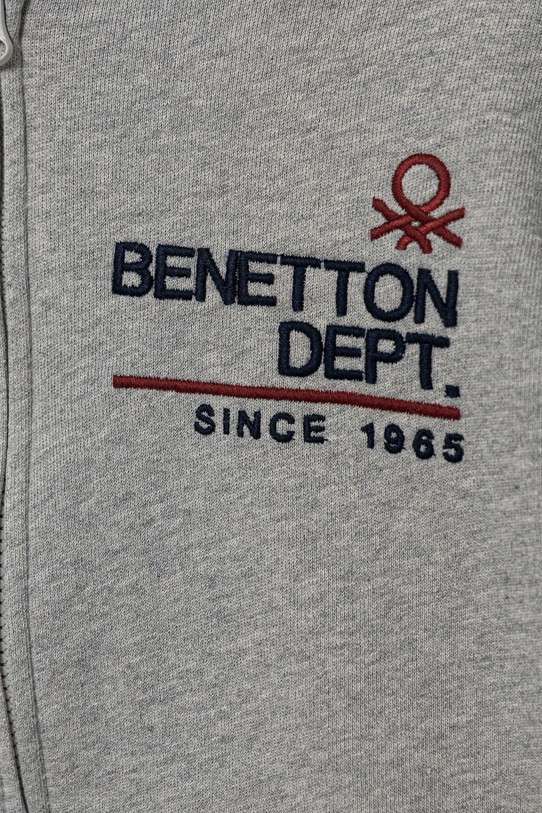 Chłopiec United Colors of Benetton bluza bawełniana dziecięca 3J68C505C.G.seasonal szary