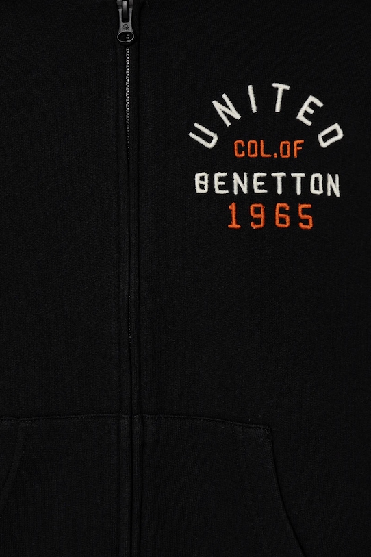 Chłopiec United Colors of Benetton bluza bawełniana dziecięca 3J68C505C.G.seasonal czarny