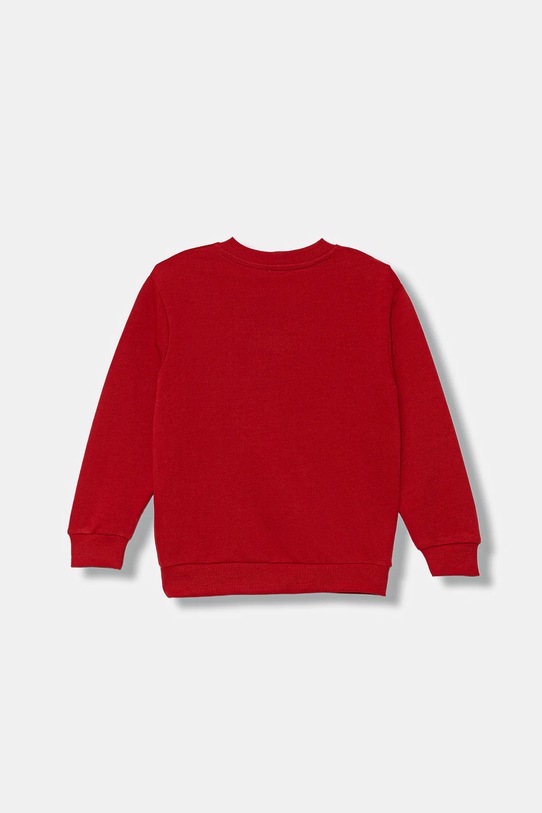 United Colors of Benetton hanorac de bumbac pentru copii 3J68G10KN.P.seasonal rosu AW25