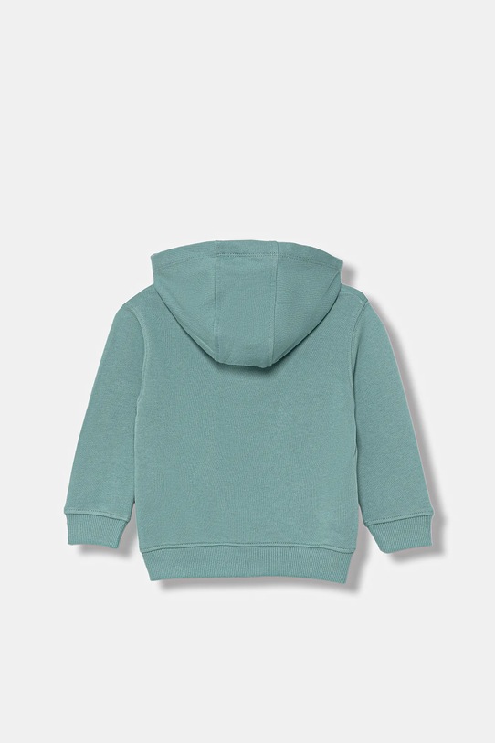 United Colors of Benetton bluza bawełniana dziecięca 3J68G2014.P.seasonal turkusowy AW25