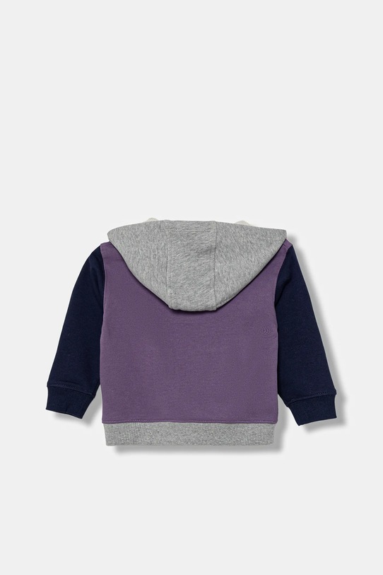United Colors of Benetton bluza bawełniana dziecięca 3J68G2014.P.seasonal fioletowy AW25