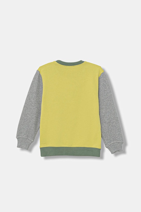 United Colors of Benetton bluza bawełniana dziecięca 3J70G10JY.P.seasonal żółty AW25