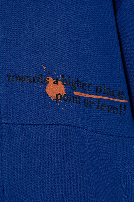 Chłopiec United Colors of Benetton bluza bawełniana dziecięca 3J68C505G.G.seasonal niebieski