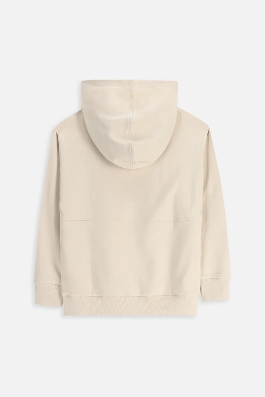 Coccodrillo bluza bawełniana dziecięca ZC5132301VBA beżowy AW25