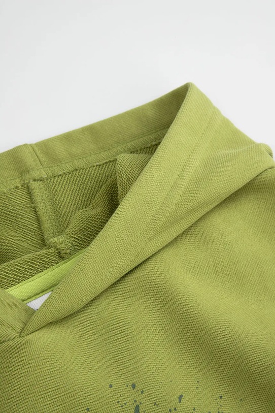 Chłopiec Coccodrillo bluza z bawełną dziecięca ZC5132301SBK zielony