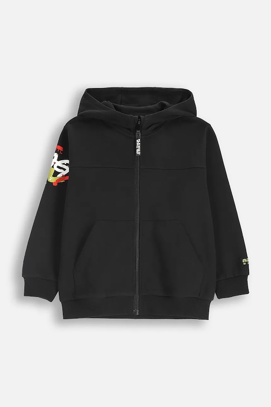 Кофта Coccodrillo з капюшоном чорний ZC5132601SBK