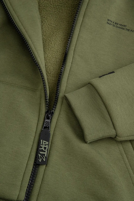 Детская кофта Coccodrillo зелёный ZC5132603SBK