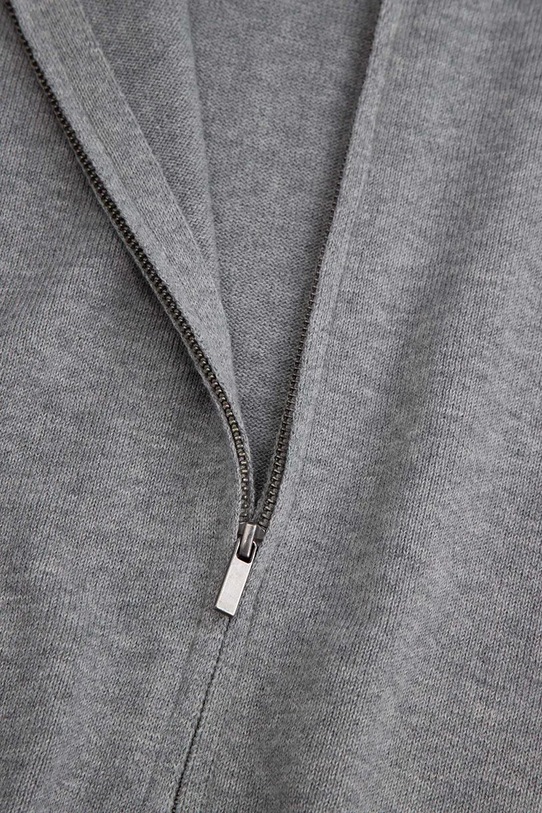 Coccodrillo bluza bawełniana dziecięca szary ZC5172201CBJ