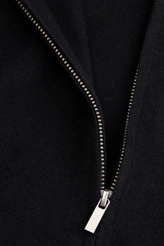 Detská bavlnená mikina Coccodrillo čierna ZC5172201CBJ