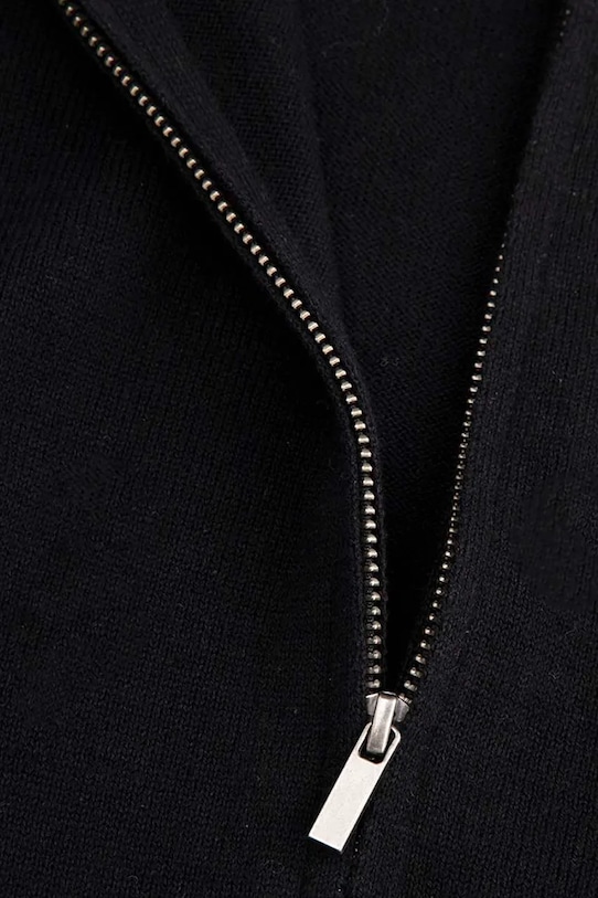 Coccodrillo hanorac de bumbac pentru copii negru ZC5172201CBJ