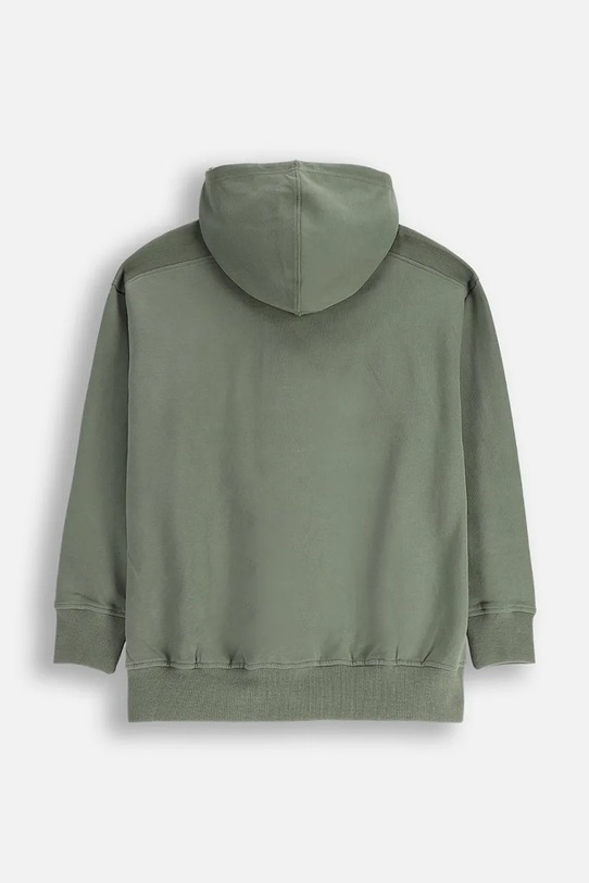 Coccodrillo bluza bawełniana dziecięca ZC5132301YBJ zielony AW25