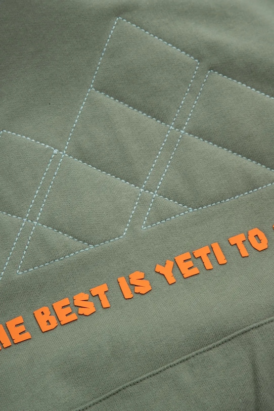 Coccodrillo bluza bawełniana dziecięca zielony ZC5132301YBJ