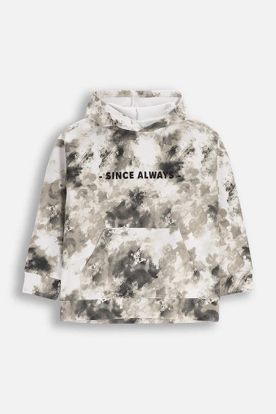 Detská bavlnená mikina Coccodrillo s kapucňou viacfarebná ZC5132302YBJ