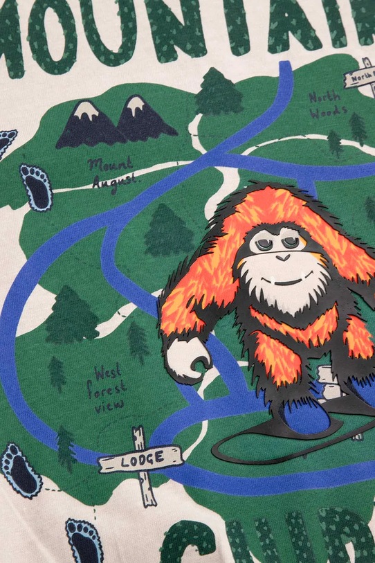 Coccodrillo bluza bawełniana dziecięca ZC5143103YBK szary