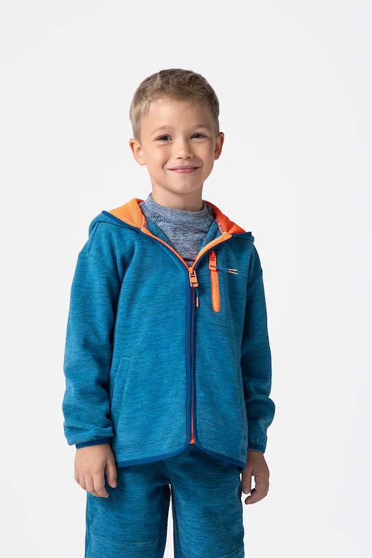 Lemon Explore bluza dziecięca z kapturem granatowy ZL5132501ACB