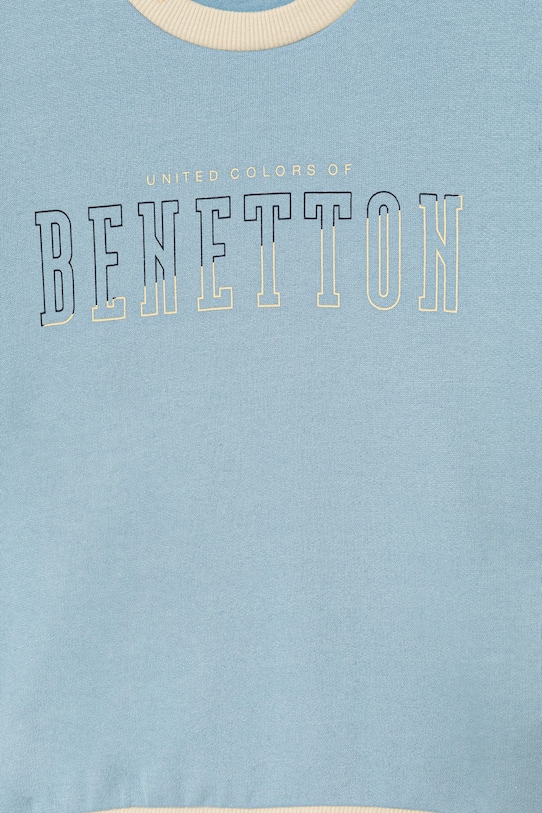 Chłopiec United Colors of Benetton bluza dziecięca 3EB5C10R5.G.Seasonal niebieski