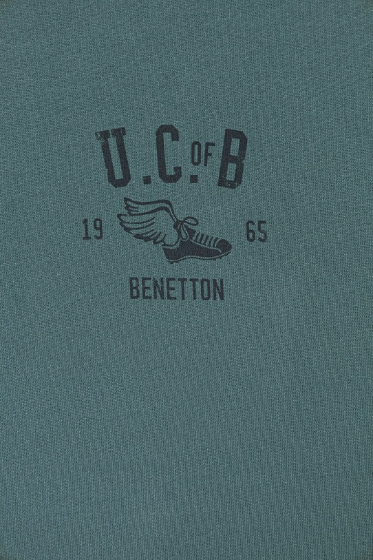 Chłopiec United Colors of Benetton bluza dziecięca 3EB5C10R5.G.Seasonal turkusowy