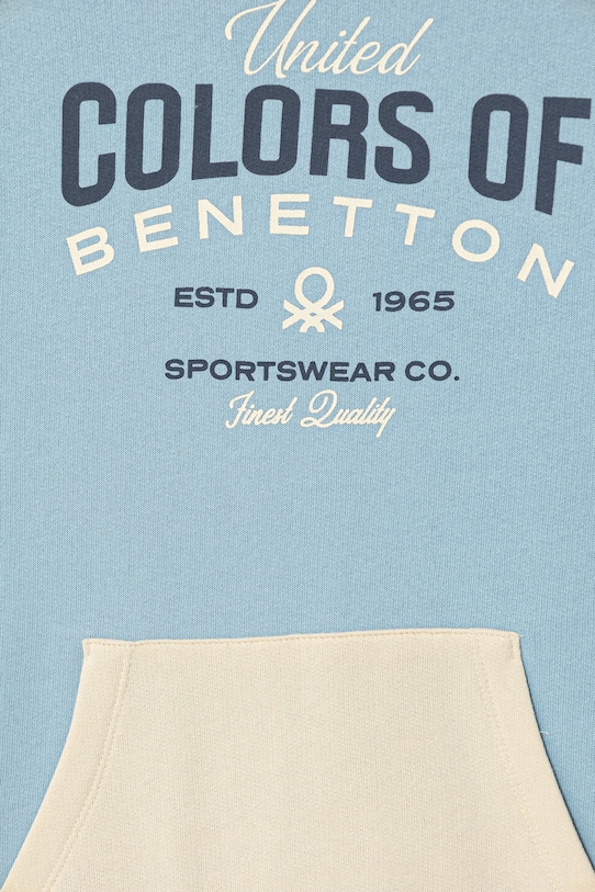 Chłopiec United Colors of Benetton bluza dziecięca 3EB5C205B.G.Seasonal niebieski