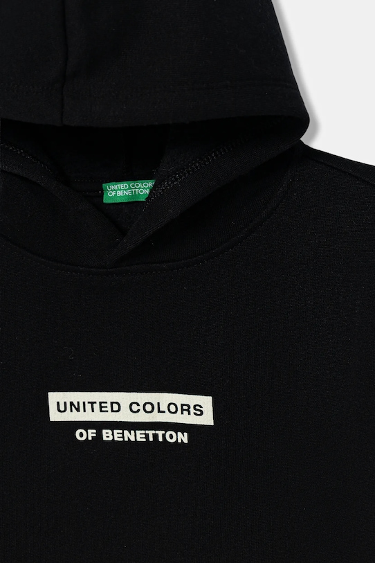 Chłopiec United Colors of Benetton bluza dziecięca 3EB5C205B.G.Seasonal czarny