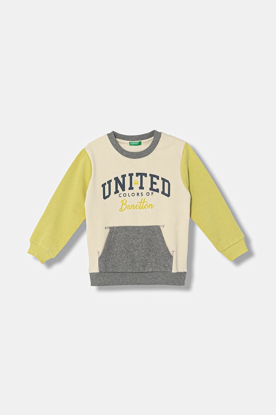 United Colors of Benetton bluză copii print multicolor 3EB5G10KS.P.Seasonal