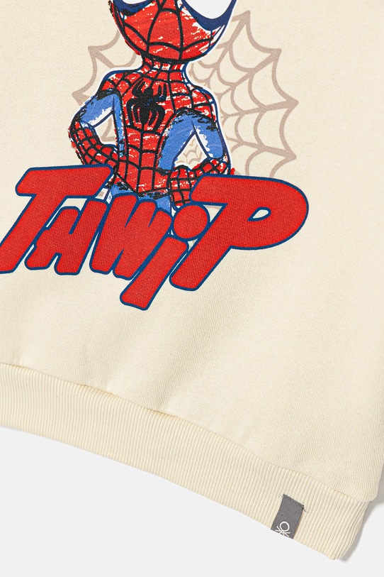 Chłopiec United Colors of Benetton bluza dziecięca 3EB5G10L5.P.Seasonal beżowy