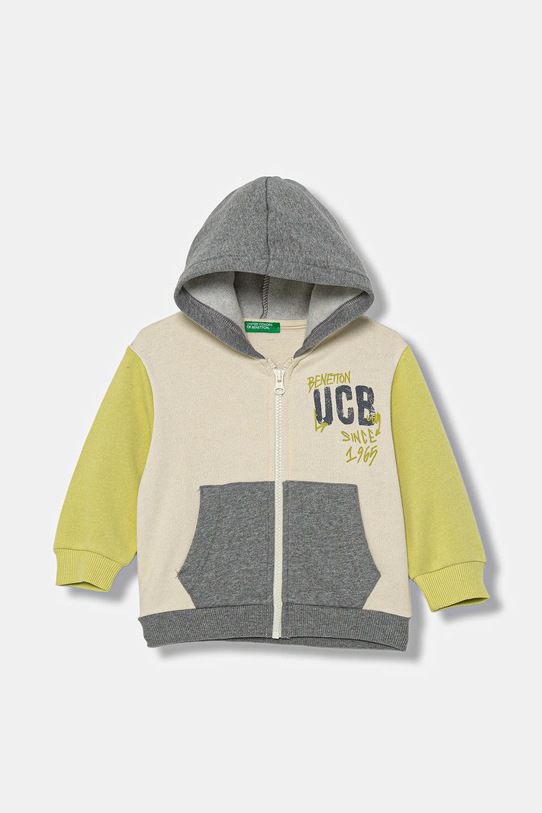 United Colors of Benetton felpa per bambini con multicolore 3EB5G5043.P.Seasonal