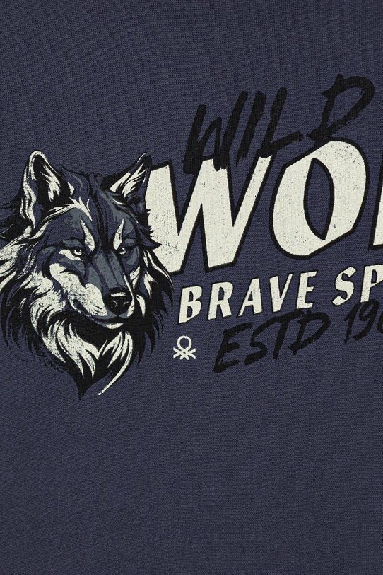 Αγορίστικα Παιδική μπλούζα United Colors of Benetton 3J73C205C.G.Seasonal γκρί