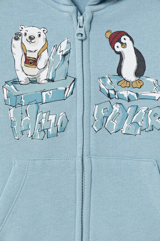 Αγορίστικα Παιδική μπλούζα United Colors of Benetton 3J73G5046.P.Seasonal μπλε