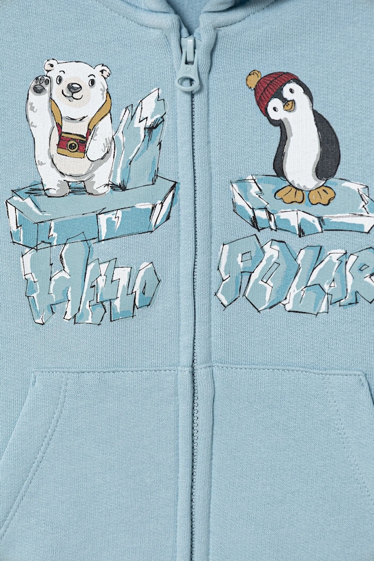 Αγορίστικα Παιδική μπλούζα United Colors of Benetton 3J73G5046.P.Seasonal μπλε