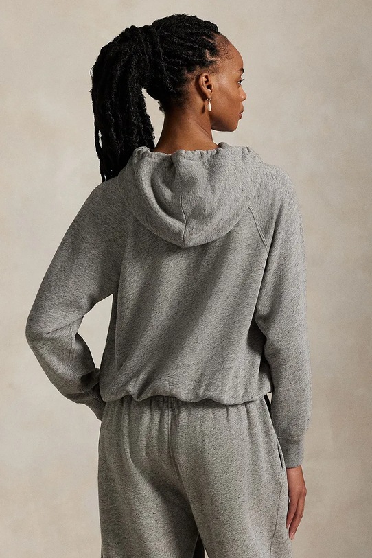 Mikina Polo Ralph Lauren 211971691 sivá AW25