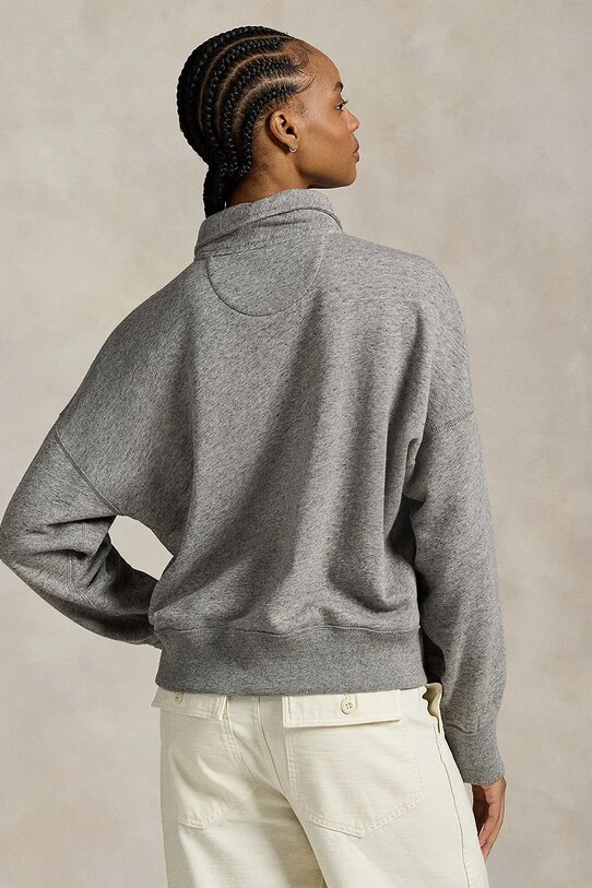 Polo Ralph Lauren felső 211971696 szürke AW25