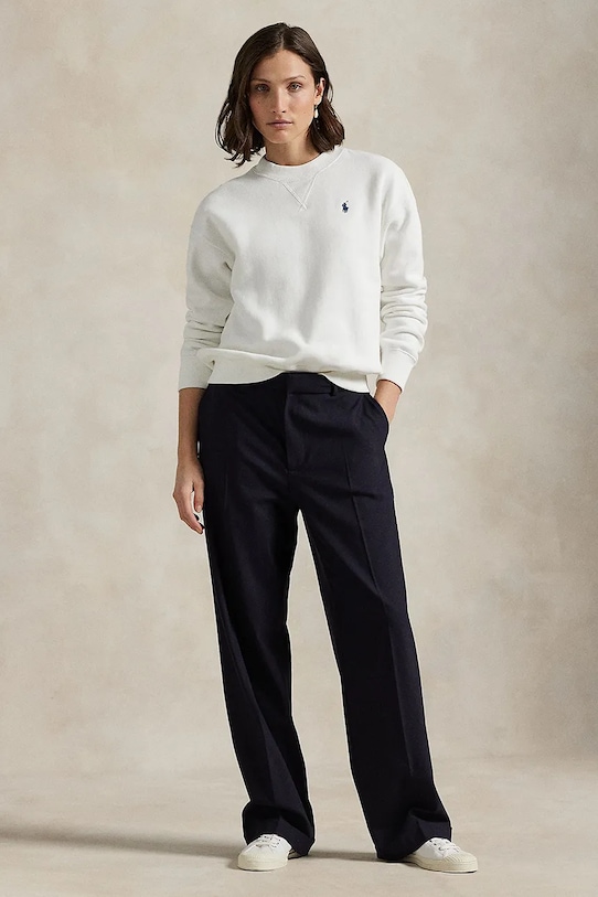 Odzież Polo Ralph Lauren bluza 211971697 biały