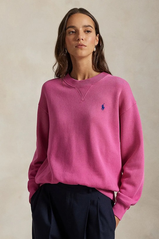Polo Ralph Lauren bluza 211971697 różowy